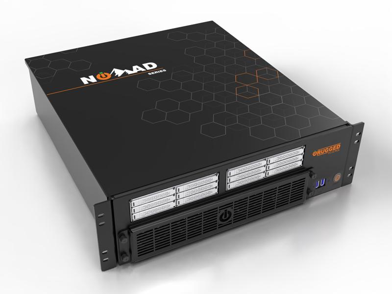 Hero image of Rugged Science Nomad Series 3U 19" Rugged Rack Mount Server